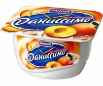 Даниссимо Творожный  Персик и Абрикос 170 гр  1/8