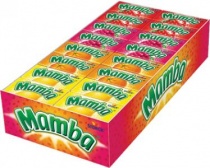 Фруктовые жевательные  конфеты  Mamba 26гр. 1/48 