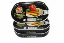 Шпроты в томатном соусе РМ 175 гр. 