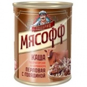 Гречневая каша с говядиной Мясофф 340гр.