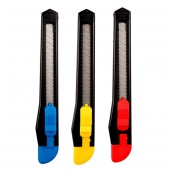 Нож канцелярский Attomex 9мм.