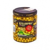 Горошек зеленый стекло Кубаночка 460гр. 1/12