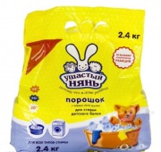 Стир. порошок Ушастый НЯНЬ  2,4 кг.