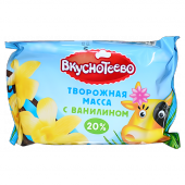 Творожная масса с ванилью 180г.