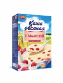  Каша овсяная  Увелка 5 пак/40гр  200г малина