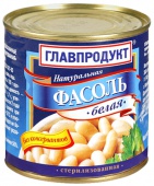 Фасоль белая "Главпродукт" 400гр