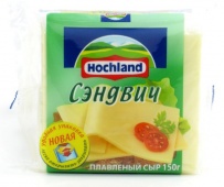 Сыр "Хохланд" с грибами 150гр.