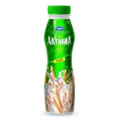 Йогурт "Активиа" Злаки 260гр. питьевой 1/9